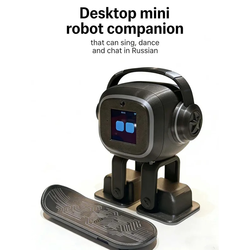 English Kids Education - Mini kieszonkowy robot zabawka dla dzieci,
