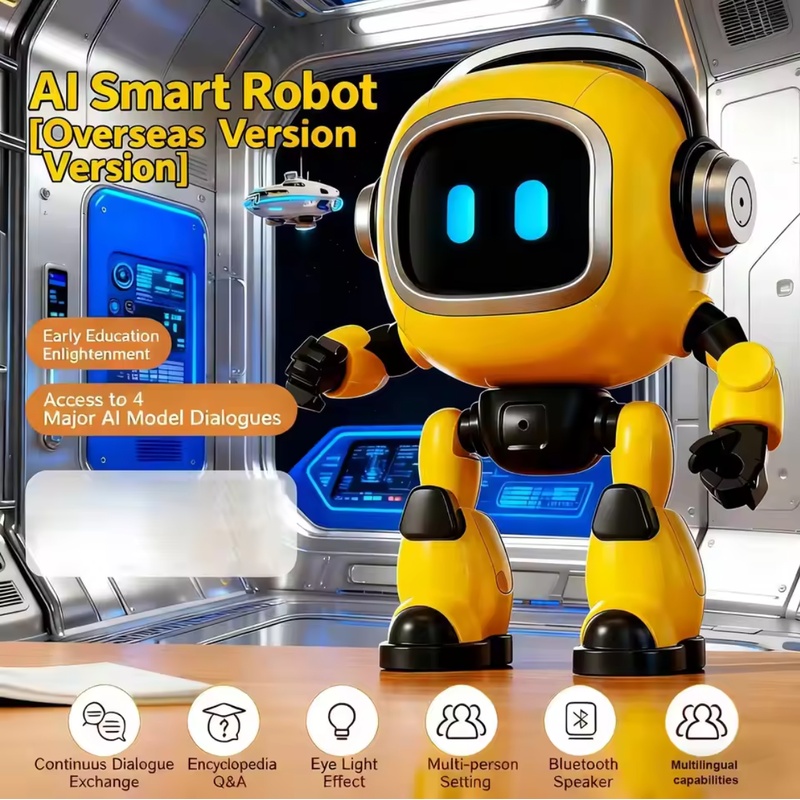 English Kids Education - Robot interaktywny, edukacyjny zabawka STEM z