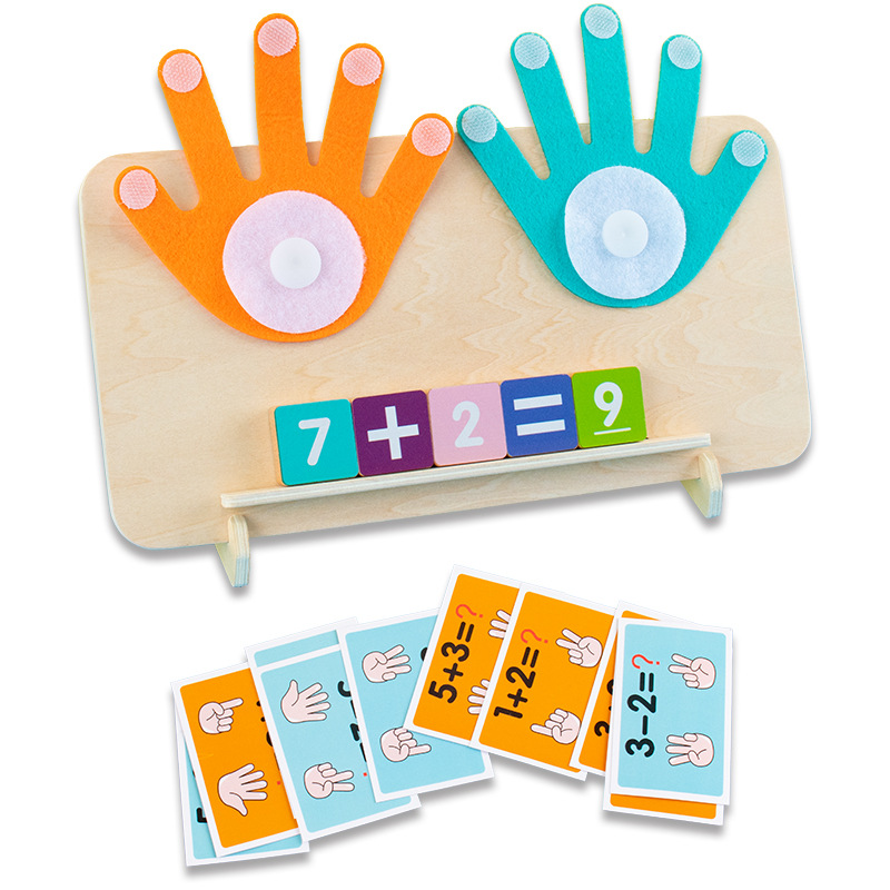 Kids Educational Game 3 - Zabawki Montessori dla dzieci drewniane numery
