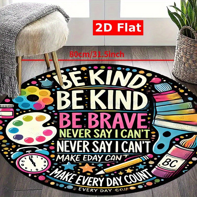 Bądź miły, bądź odważny - moty – Kids Education Quote recenzja i cena
