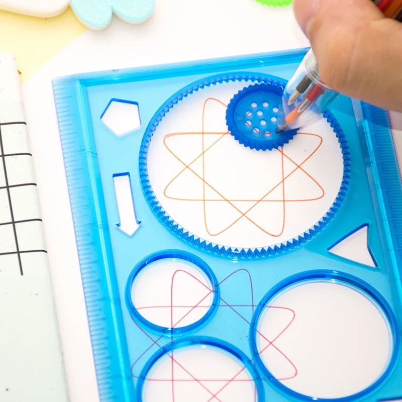Zestaw szablonów do rysowania  – Kids Education Template recenzja i cena
