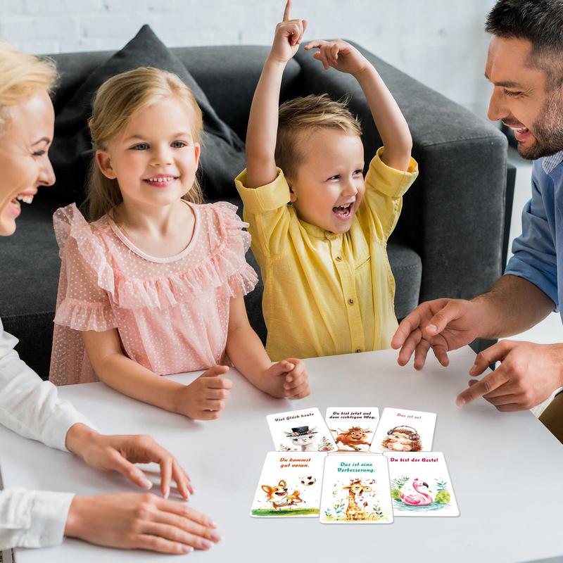 Karty wzmacniające dla dzieci  – Kids Education Quote recenzja i cena