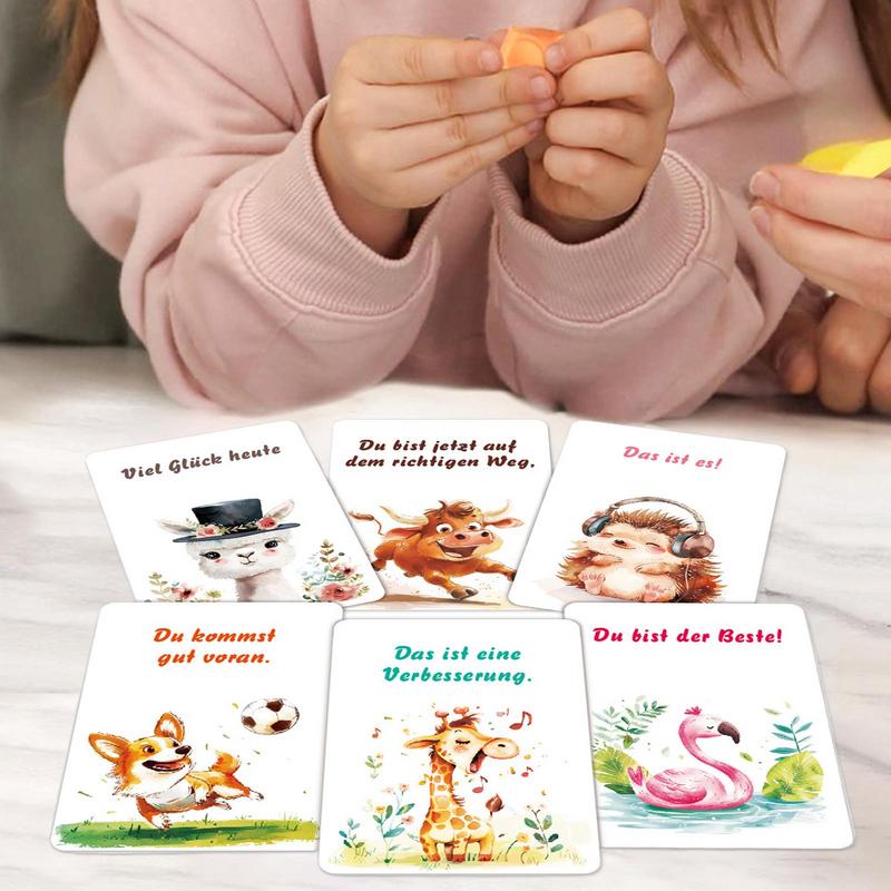 Karty wzmacniające dla dzieci  – Kids Education Quote recenzja i cena