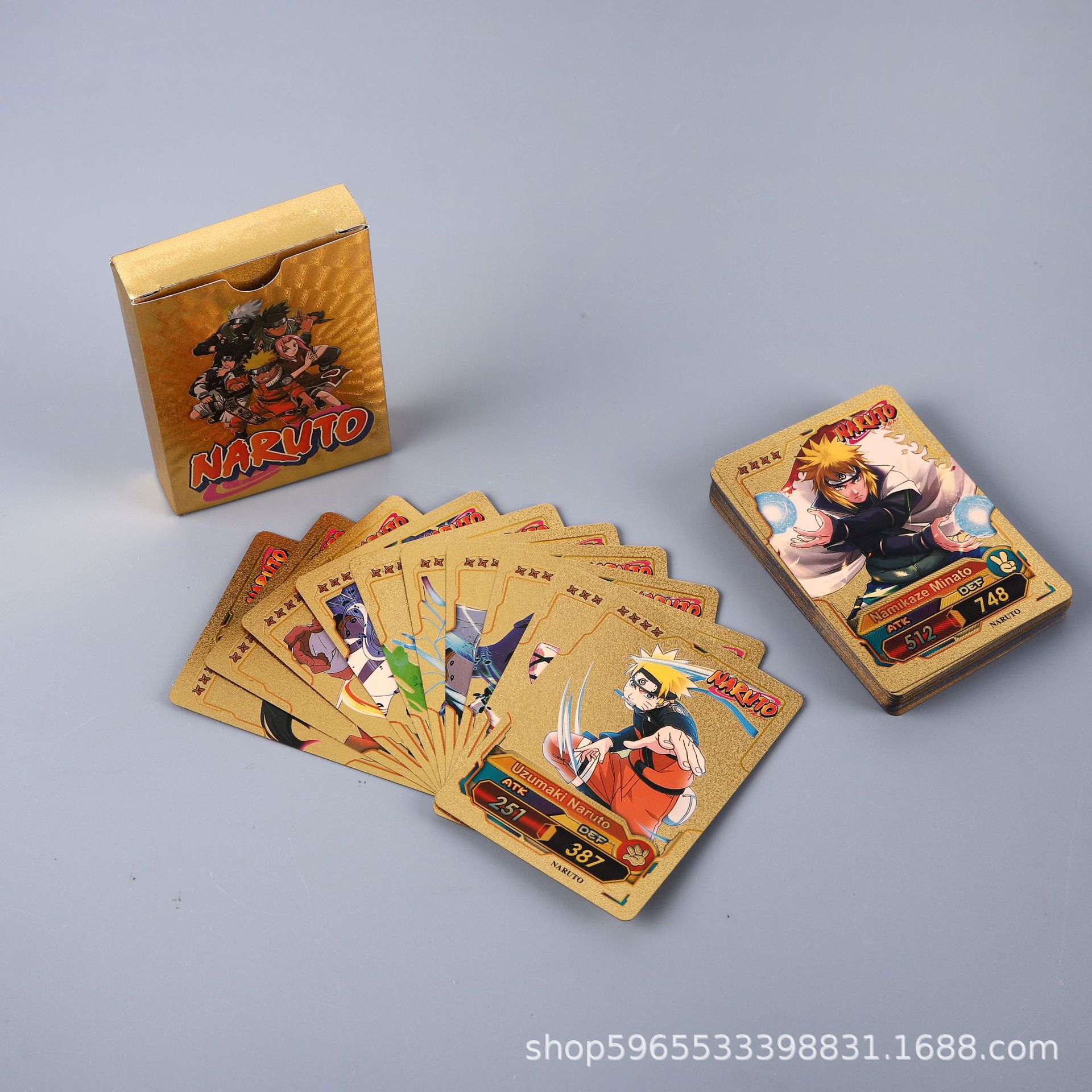 55 szt. Karty Naruto Złota Ser – English Kids Education recenzja i cena