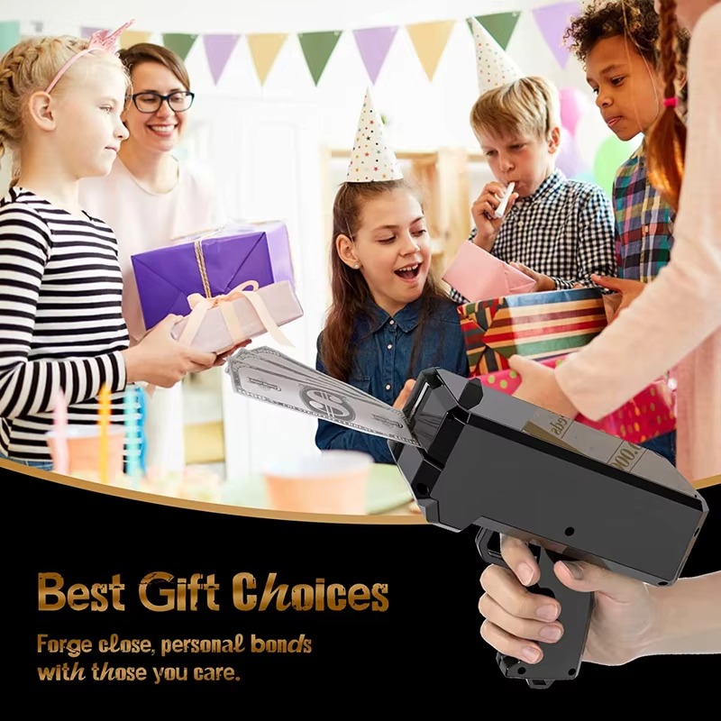Strzelaj pieniądze pistolet za – Kids Education Money recenzja i cena