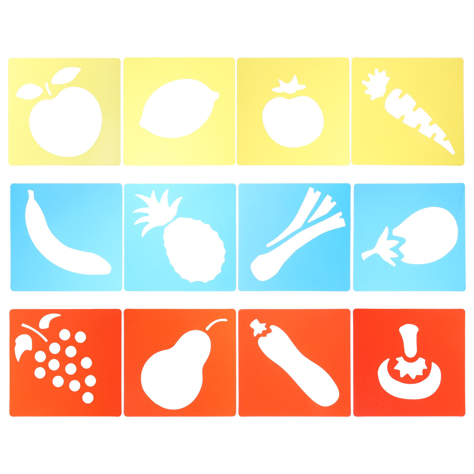 12 sztuk szablonów do rysowani – Kids Education Template recenzja i cena
