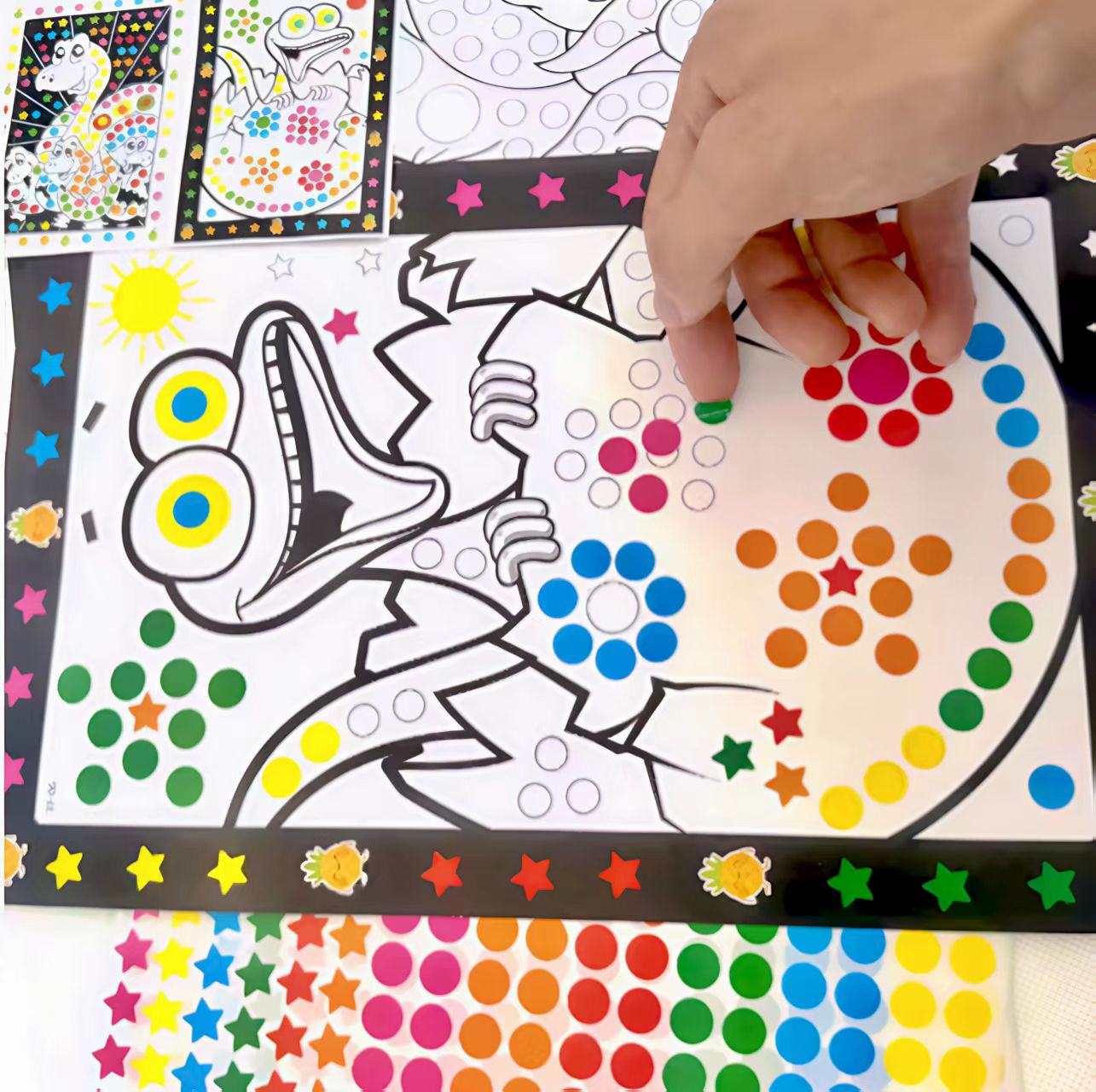 6/10 arkuszy/partia Śliczne na – Happy Kids Education recenzja i cena
