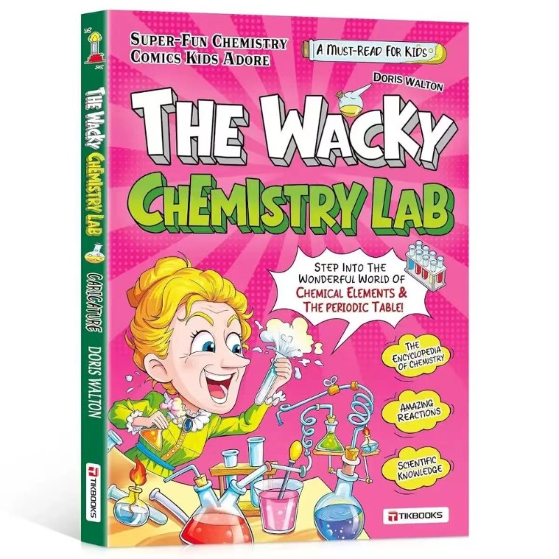 Zabawna Laboratorium Chemiczne – English Kids Education recenzja i cena