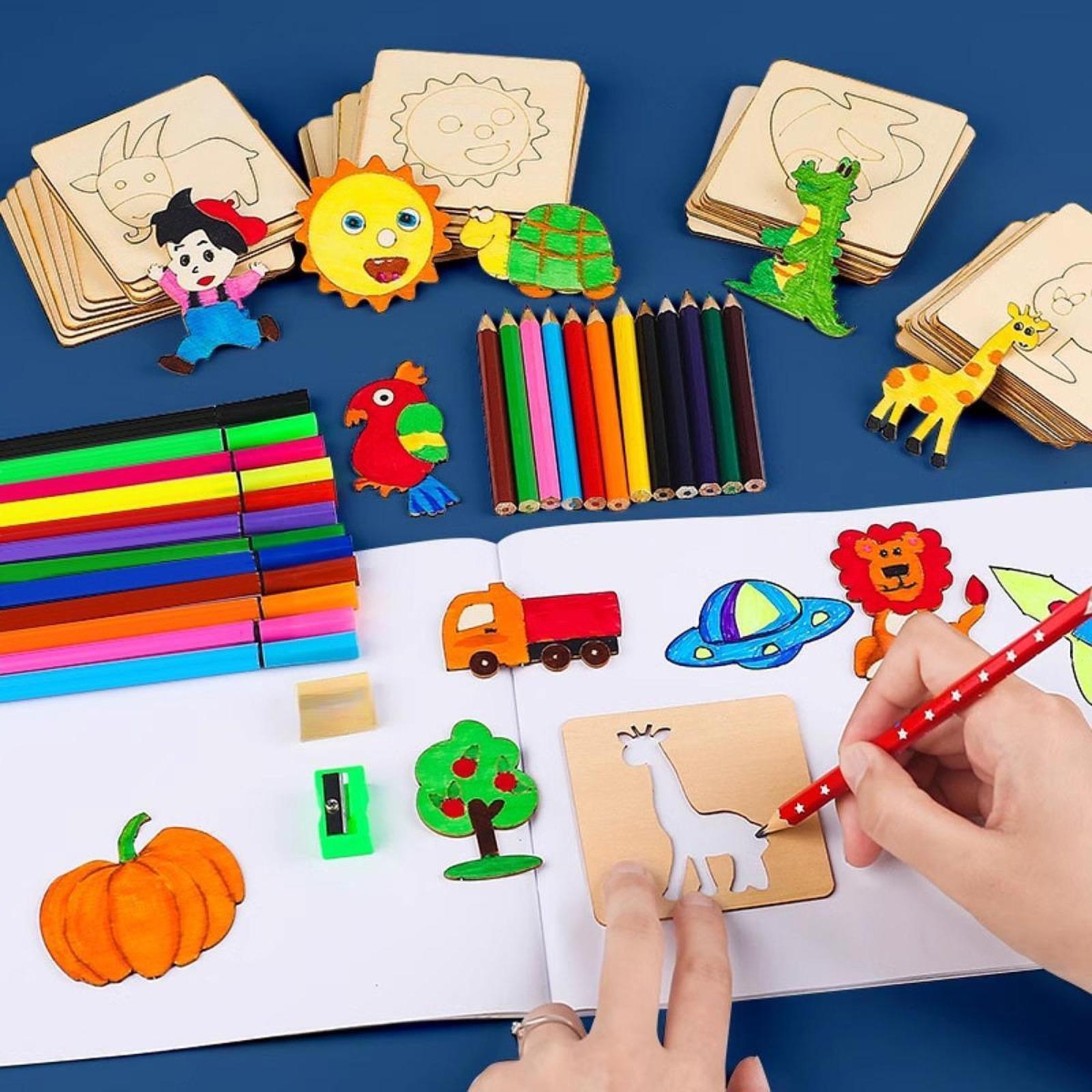 Szablony do rysowania dla dzie – Kids Education Template recenzja i cena