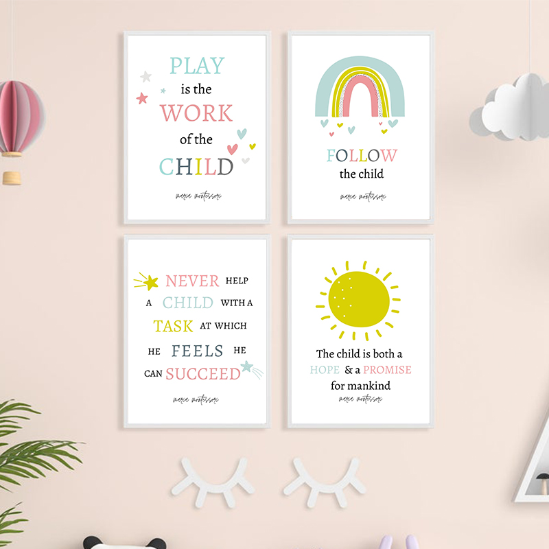 Play is the Work of A Child Qu – Kids Education Quote recenzja i cena