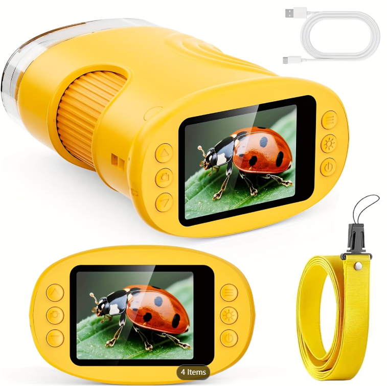 Mikroskop kieszonkowy 1000X dl – Kids Educational Videos recenzja i cena