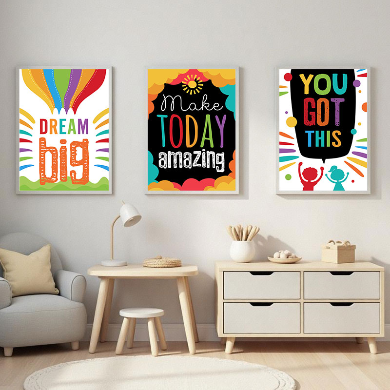 Kolorowe, urocze, inspirujące  – Kids Education Quote recenzja i cena