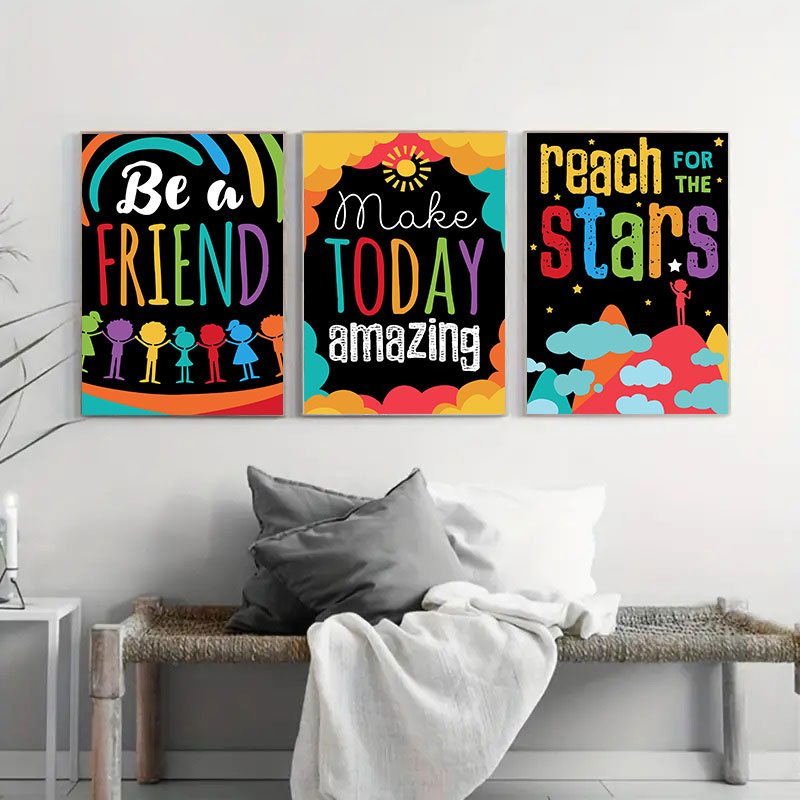 Kolorowe, urocze, inspirujące  – Kids Education Quote recenzja i cena