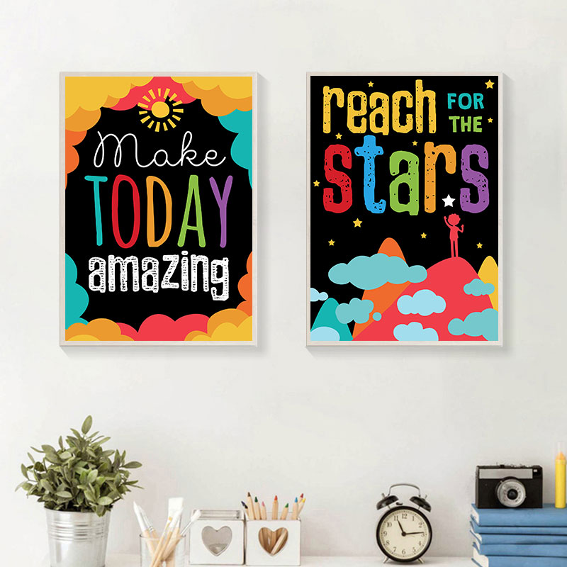 Kolorowe, urocze, inspirujące  – Kids Education Quote recenzja i cena
