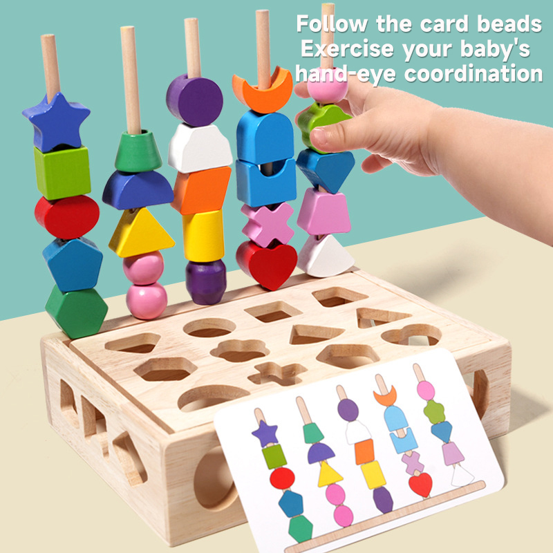 Drewniane zabawki edukacyjne M – Kids Educational Game 3 recenzja i cena